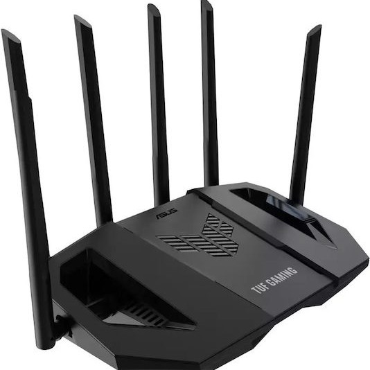 Asus TUF Gaming BE6500 Ασύρματο Router Wi‑Fi 7 με 4 Θύρες Ethernet
