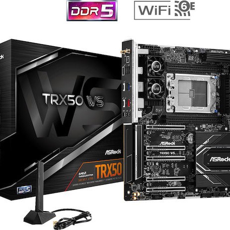 ASRock TRX50 WS Motherboard Extended ATX με AMD sTR5 Socket 90-MXBN40-A0UAYZ