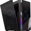 Gigabyte Aorus C500 Gaming Midi Tower Κουτί Υπολογιστή με Πλαϊνό Παράθυρο και RGB Φωτισμό Μαύρο