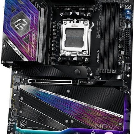 ASRock PG X870 Nova WiFi Motherboard ATX με AMD AM5 Socket 90-MXBT20-A0UAYZ