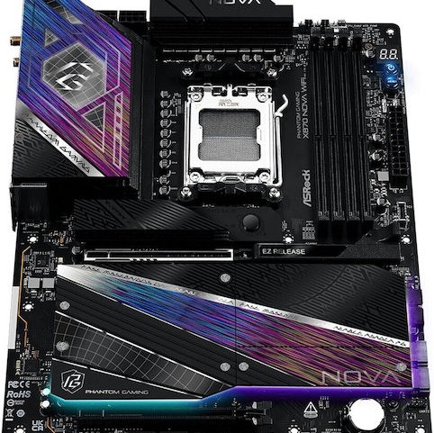 ASRock PG X870 Nova WiFi Motherboard ATX με AMD AM5 Socket 90-MXBT20-A0UAYZ