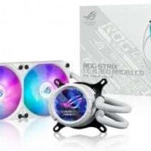 Asus Rog Strix LC III 360 Υδρόψυξη Επεξεργαστή Τριπλού Ανεμιστήρα 120mm για Socket AM4/AM5/1700/1200/115x με ARGB Φωτισμό Λευκή