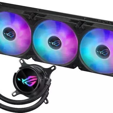 Asus ROG STRIX LC III 360 (v2) Υδρόψυξη Επεξεργαστή Τριπλού Ανεμιστήρα 120mm για Socket AM4/AM5/1700/1200 με ARGB Φωτισμό