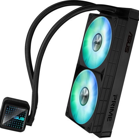 Asus Prime LC 240 ARGB Υδρόψυξη Επεξεργαστή Διπλού Ανεμιστήρα 120mm για Socket AM4/AM5/1700/1200/115x