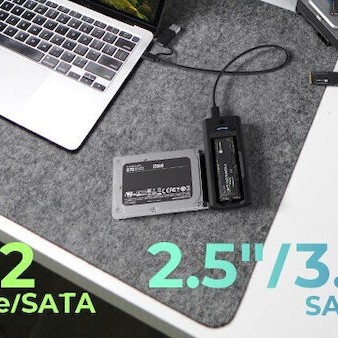 Icy Box Icybox Θήκη για Σκληρό Δίσκο M.2 SATA III με σύνδεση USB 3.2
