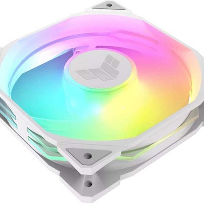 Asus TUF Gaming TR120 ARGB Case Fan με Σύνδεση 4-Pin PWM 3τμχ Λευκό