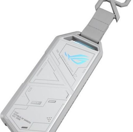 Asus Rog Strix Arion Θήκη για Σκληρό Δίσκο M.2 SATA III NVME με σύνδεση USB 3.2 Type-C σε Λευκό χρώμα