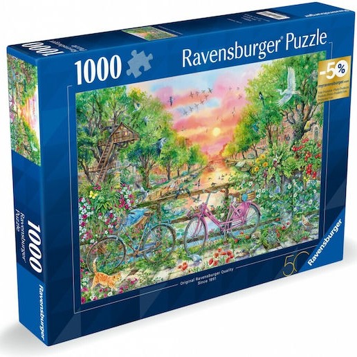 Bicycles Amsterdam Puzzle 2D 1000 Κομμάτια