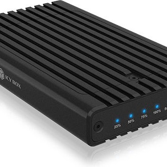 Icy Box Θήκη για Σκληρό Δίσκο M.2 SATA III NVME με σύνδεση USB 3.2