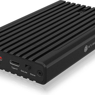 Icy Box Θήκη για Σκληρό Δίσκο M.2 SATA III NVME με σύνδεση USB 3.2