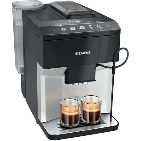 Siemens Eq.500 Αυτόματη Μηχανή Espresso 1500W Πίεσης 15bar με Μύλο Άλεσης Μαύρη