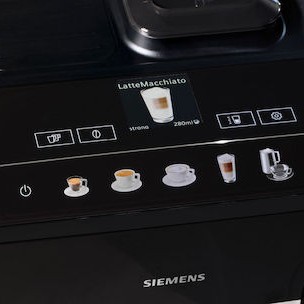 Siemens Eq.500 Αυτόματη Μηχανή Espresso 1500W Πίεσης 15bar με Μύλο Άλεσης Μαύρη