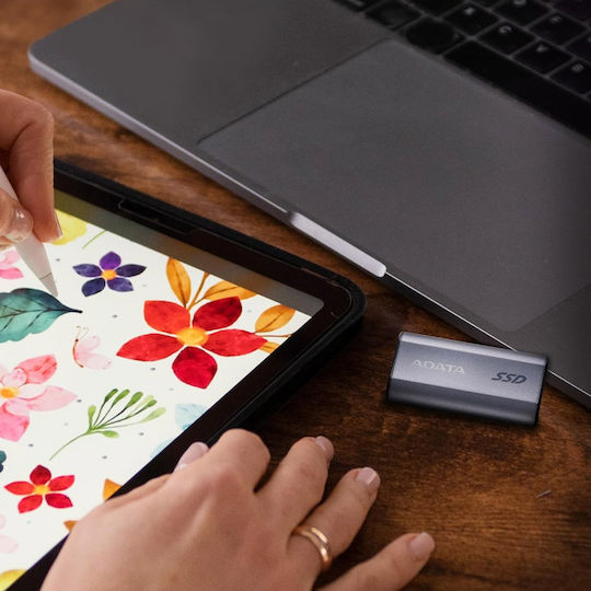 Adata 500GB USB 2.0 SSD Stick Μαύρο