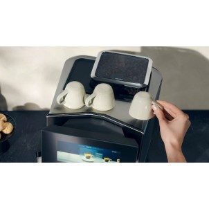 Siemens Eq.900 Αυτόματη Μηχανή Espresso 1500W Πίεσης 19bar για Cappuccino με Μύλο Άλεσης Ασημί
