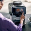 Siemens Eq.900 Αυτόματη Μηχανή Espresso 1500W Πίεσης 19bar για Cappuccino με Μύλο Άλεσης Ασημί