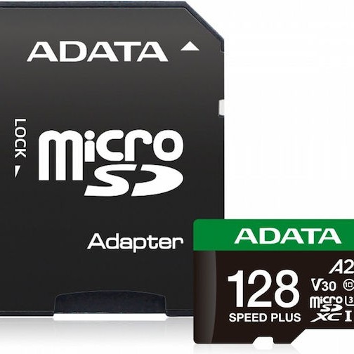 Adata microSDXC 128GB Class 10 U3 V30 A2 UHS-I