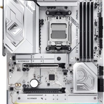 ASRock Steel Legend WiFi X870 Motherboard ATX με AMD AM5 Socket 90-MXBPJ0-A0UAYZ