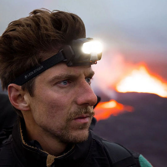 LedLenser Επαναφορτιζόμενος Φακός Κεφαλής LED IP68 με Μέγιστη Φωτεινότητα 1600lm Hf8r Core