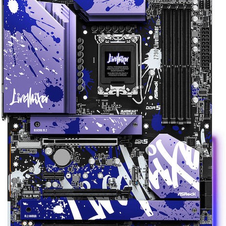 ASRock Z790 Livemixer Motherboard ATX με Intel 1700 Socket