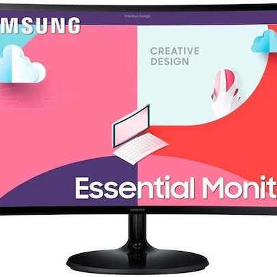 Samsung Essential Monitor VA HDR Curved Monitor 24