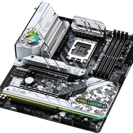 ASRock Z790 Steel Legend Wifi Motherboard ATX με Intel 1700 Socket 90-MXBKD0-A0UAYZ