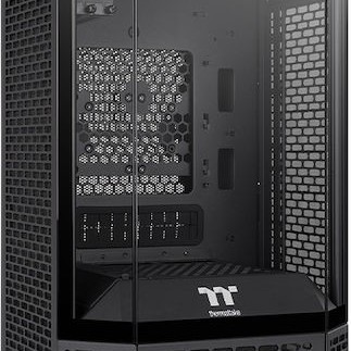Thermaltake The Tower 250 Gaming Mini Tower Κουτί Υπολογιστή με Πλαϊνό Παράθυρο και RGB Φωτισμό Μαύρο