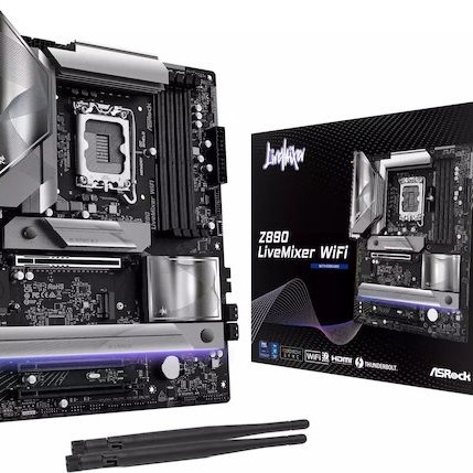 ASRock Z890 LiveMixer WiFi Motherboard ATX με Intel 1851 Socket 90-MXBPE0-A0UAYZ