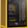 Thermaltake The Tower 200 Mini Chassis Gaming Mini Tower Κουτί Υπολογιστή με Πλαϊνό Παράθυρο Bumblebee