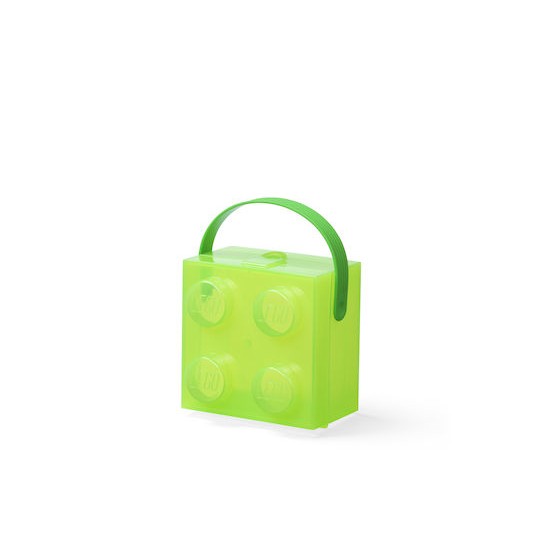 Lego Παιδικό Κουτί Αποθήκευσης από Πλαστικό Πράσινο 16x16x11cm