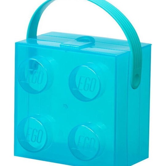 Lego Παιδικό Κουτί Αποθήκευσης από Πλαστικό Γαλάζιο