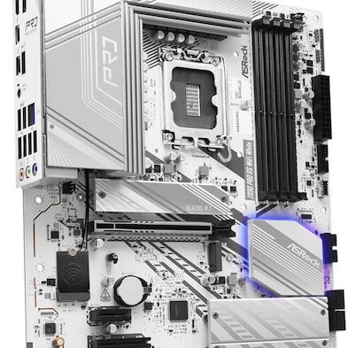 ASRock Z890 Pro RS WiFi White Motherboard ATX με Intel 1851 Socket 90-MXBQC0-A0UAYZ