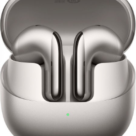 Xiaomi Buds 5 Bluetooth Handsfree Ακουστικά με Αντοχή στον Ιδρώτα και Θήκη Φόρτισης Titan Gray