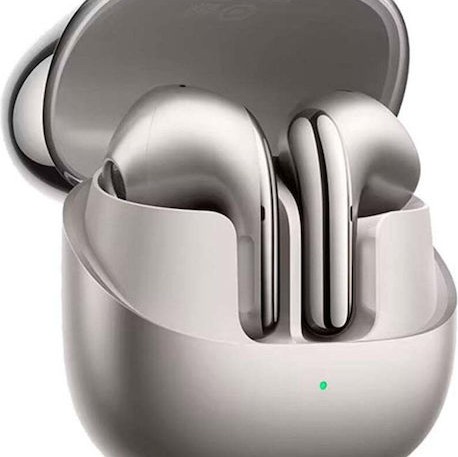Xiaomi Buds 5 Bluetooth Handsfree Ακουστικά με Αντοχή στον Ιδρώτα και Θήκη Φόρτισης Titan Gray