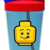 Lego Iconic Classic Παιδικό Παγούρι Θερμός Πλαστικό με Καλαμάκι Διάφανο 500ml