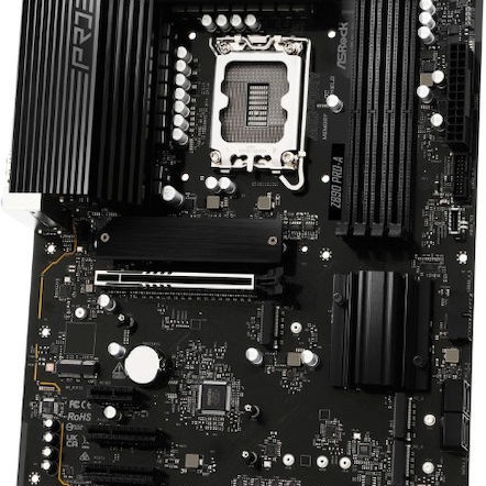 ASRock Z890 Pro-A Motherboard ATX με Intel 1851 Socket 90-MXBP50-A0UAYZ