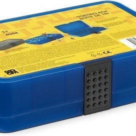 Lego Box Πλαστικό Παιδικό Δοχείο Φαγητού Μπλε 26.7 x 17.8 x 6.6εκ.