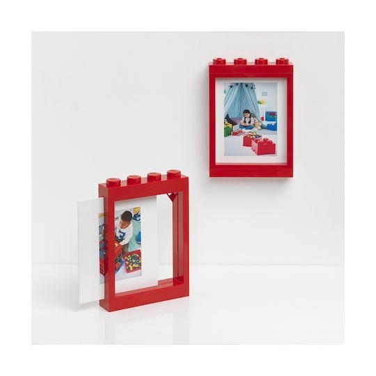LEGO Παιδική Κορνίζα Πλαστική Κόκκινη 10x15cm