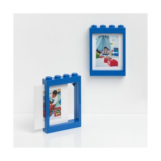 Lego Παιδική Κορνίζα Πλαστική Μπλε 10x15cm