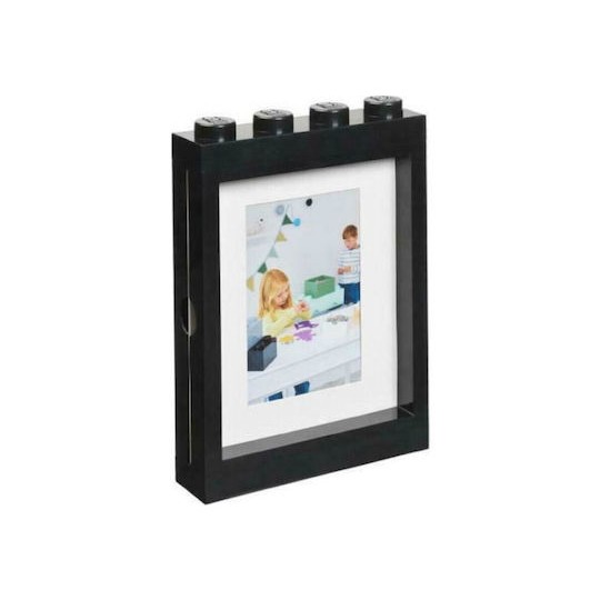 Lego Παιδική Κορνίζα Πλαστική Μαύρη 10x15cm