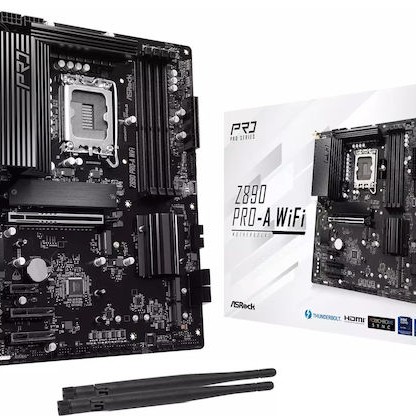 ASRock Z890 Pro-A WIFI Motherboard ATX με Intel 1851 Socket 90-MXBP60-A0UAYZ