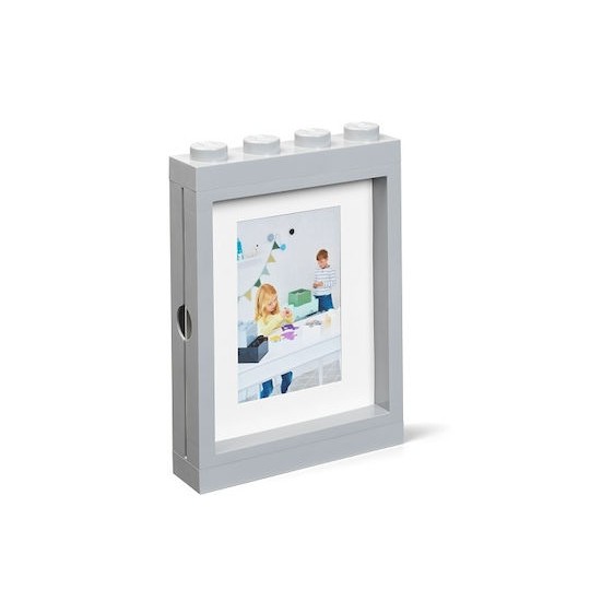 LEGO Παιδική Κορνίζα Πλαστική Γκρι 10x15cm