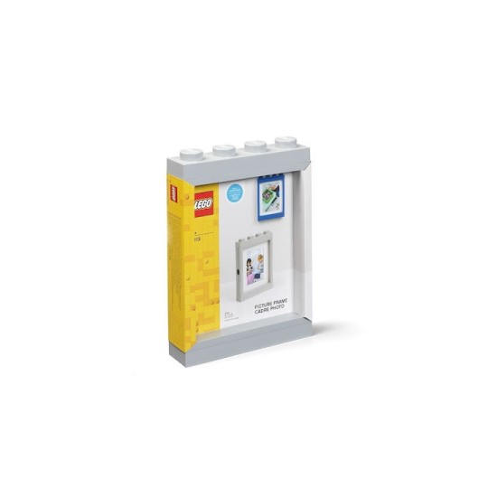 LEGO Παιδική Κορνίζα Πλαστική Γκρι 10x15cm