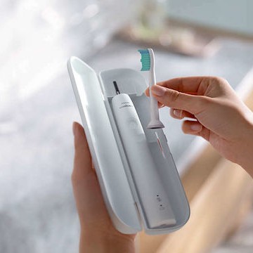 Philips Sonicare 3100 Ηλεκτρική Οδοντόβουρτσα με Χρονομετρητή και Αισθητήρα Πίεσης Λευκή
