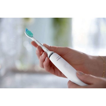 Philips Sonicare 3100 Ηλεκτρική Οδοντόβουρτσα με Χρονομετρητή και Αισθητήρα Πίεσης Λευκή