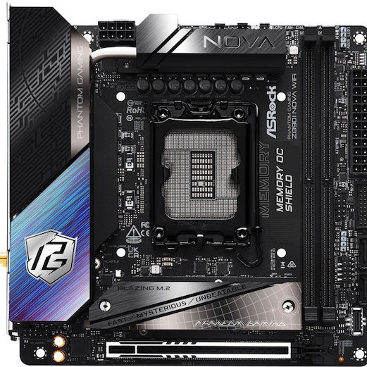 ASRock Phantom Gaming Z890I Nova WiFi Motherboard Mini ITX με Intel 1851 Socket 90-MXBPN0-A0UAYZ
