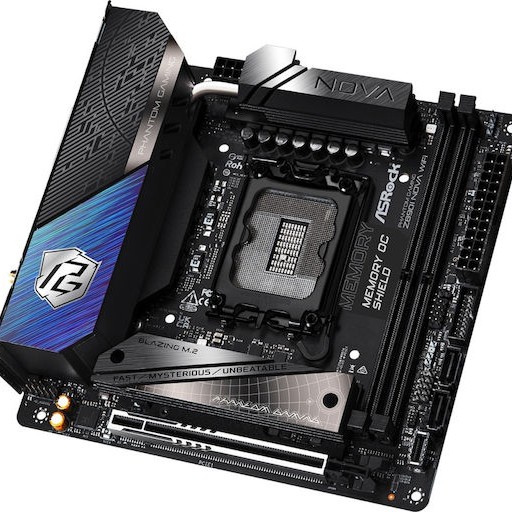 ASRock Phantom Gaming Z890I Nova WiFi Motherboard Mini ITX με Intel 1851 Socket 90-MXBPN0-A0UAYZ