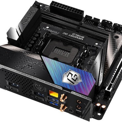 ASRock Phantom Gaming Z890I Nova WiFi Motherboard Mini ITX με Intel 1851 Socket 90-MXBPN0-A0UAYZ