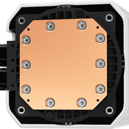 Deepcool MYSTIQUE 240 WH Υδρόψυξη Επεξεργαστή Διπλού Ανεμιστήρα 120mm για Socket AM4/AM5/1700/1200/115x με ARGB Φωτισμό Λευκή