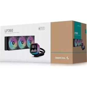 Deepcool LP360 Υδρόψυξη Επεξεργαστή Τριπλού Ανεμιστήρα 120mm για Socket AM4/AM5/1700/115x με ARGB Φωτισμό