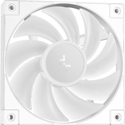 Deepcool LD240 Υδρόψυξη Επεξεργαστή Διπλού Ανεμιστήρα 120mm για Socket AM4/AM5/1700/1200/115x Λευκή